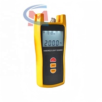 JW3109 Source laser à fibre optique portable portable 1310/1550nm CW FC/PC FTTH outils de test compatibilité WiFi 4G