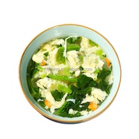 Wholesale Freeze Dried Food Instant Miso Vegetable Egg Soup Chinese Solide Instant Soup