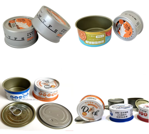 Latas de Metal Personalizadas de Hojalata # 530 # 640 # 840 Recipientes Vacíos de Grado Alimenticio para Almacenar Carne, Pescado, Mariscos, Queso y Aperitivos - Product Image 6