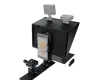 Feelworld Tp13a Téléprompteur grand Angle prend en charge jusqu'à 11 "Smartphone/tablette Invite Smartphone Dslr Enregistrement App Télécommande Cont
