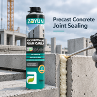 Scellant en mousse de polyuréthane, bonne compatibilité avec le béton, le bois, le métal, les matériaux de construction pour la construction
