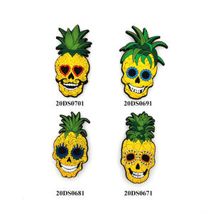 Imán de Refrigerador de Silicona de Goma de PVC Suave, Esqueleto de Dibujos Animados Mexicano Divertido con Flores, Imanes de Refrigerador 3D <span class=keywords><strong>2D</strong></span>, Regalo Skullcandy - Product Image 4