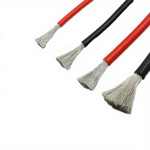 สายไฟทองแดงหุ้มยางแบบทนทานสำหรับอุปกรณ์ไฟฟ้า โคมไฟ อุปกรณ์อิเล็กทรอนิกส์ ใช้งานในสภาพแวดล้อมอุตสาหกรรมที่มีอุณหภูมิสูง - Product Image 3