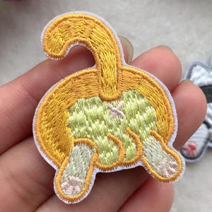 Adesivi <span class=keywords><strong>da</strong></span> ricamo decorativi creativi all'ingrosso personalizzati Corgi cani <span class=keywords><strong>gatti</strong></span> - Product Image 3