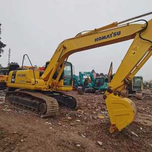 Excavadora usada Komatsu de 16 toneladas, original fabricada en Japón, PC160 PC160-6 PC160-8, equipo de excavación de tamaño mediano. - Product Image 5