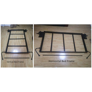 Sofá de pared con mecanismo de resorte, cama de PANEL Horizontal, ahorro de espacio, bricolaje - Product Image 4