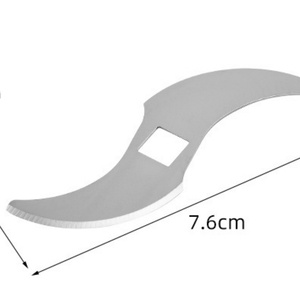 Stainless Steel Meat <b>Vegetable</b> <b>Chopper</b> Blade Meat Mincing Machine Blade for Food Processors - Product Image 2