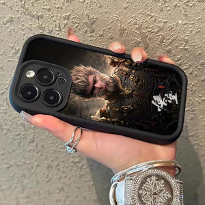 Coque de Téléphone en Silicone Personnalisée Black Myth Wukong avec <span class=keywords><strong>Photo</strong></span> et Logo pour iPhone 17 16 15 14 13 12 11 Pro Max - Product Image 6