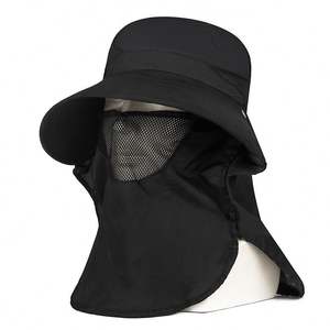 Chapeau de soleil d'été toutes saisons avec protection UV et cache-nuque, idéal pour la chasse, la pêche, la randonnée, le camping – Équipement de sport et de voyage pour hommes et femmes - Product Image 1