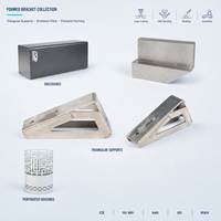 Pièces en tôle formées sur mesure de précision, plaque de montage pour robot d'automatisation, service de pliage CNC en aluminium
