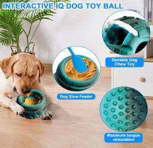 Dondurulmuş tedavi dağıtım köpek oyuncak-büyük çiğnemek oyuncak, dondurulabilir doldurulabilir kauçuk, anksiyete azaltır, - Product Image 3