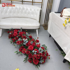 Decorazioni Floreali Artificiali Personalizzate per Matrimoni, Runner Floreale per Scale, Rami Floreali - Product Image 4