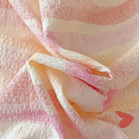 Fabricant en gros de draps de lit en microfibre lavée 100% polyester, impression sur tissu, ensembles de literie avec housse de couette