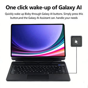 Coque magnétique <span class=keywords><strong>ultra</strong></span>-fine à <span class=keywords><strong>clavier</strong></span> rétroéclairé et pavé tactile pour <span class=keywords><strong>Samsung</strong></span> Galaxy Tab S9 <span class=keywords><strong>Ultra</strong></span> 14,6 pouces – Meilleure vente - Product Image 3