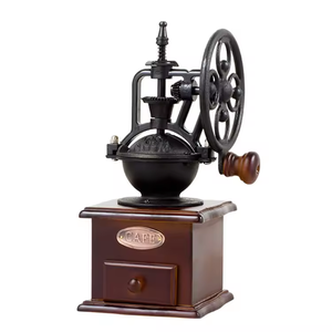 Riesenrad Handkurbel Bohnen mühle Vintage Style Handkurbel Espresso maschine Manuelle Kaffeemühle Ausrüstung für den Haushalt - Product Image 5