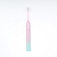 Brosse à dents électrique intelligente sans fil rechargeable de qualité supérieure avec minuteur pour la maison, vente en gros, brosse à dents électrique personnalisée pour adultes