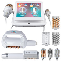 Appareil de massage portable de bureau 2-en-1, thérapie par la lumière multimode, outil de massage flexible pour les soins quotidiens de la peau
