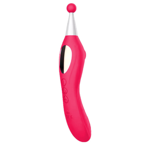 Bâton de massage vibrant à double tête, stimulation du <span class=keywords><strong>point</strong></span> <span class=keywords><strong>G</strong></span> clitoridien, silencieux, portable, pour la masturbation féminine - Product Image 4