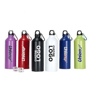 Bouteille d'eau sport personnalisable avec logo, en aluminium et acier inoxydable, pour promotion extérieure - Product Image 6