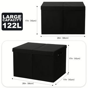 Wholesale Toy Box Storage Chest with Divider <b>Large</b> Sturdy Toy <b>Bin</b> Organizer Basket with Lid for Kids - Product Image 3