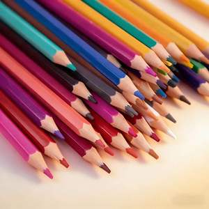 Juego de 12 Lápices de Colores a Base de Aceite en Caja, de 7 Pulgadas, para Dibujo y Pintura, para Estudiantes y Niños, Venta al por Mayor, Lápices Especiales - Product Image 3