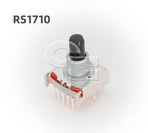Joystick à Commutateur Rotatif Série RS1710 avec Rotation à 360°, CC 16V 0.3A, Durée de Vie Mécanique de 10000 Cycles - Product Image 1