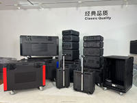 Valise à outils de chariot étanche HDPE personnalisable mallette de protection de sécurité de vol extérieur avec roues OEM ODM