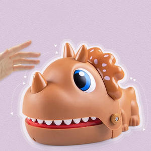 新しい楽しい指噛みおもちゃ 三角形のドラゴン＆恐竜の歯 面白い親子動物ギャグおもちゃ - Product Image 5