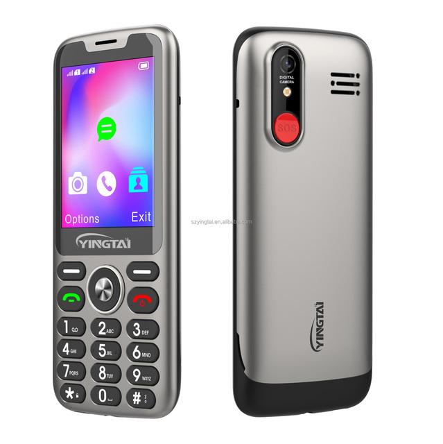 2.8 Inch China Factory Supplied High Quality Keypad Feature Phone 2G/4G Big Screen bar Mobile Phones