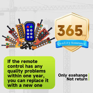 JYRDI A600 kontrol Radio industri nirkabel dan kontrol jarak jauh kerekan kualitas Premium untuk kerekan listrik pemasangan mudah - Product Image 4