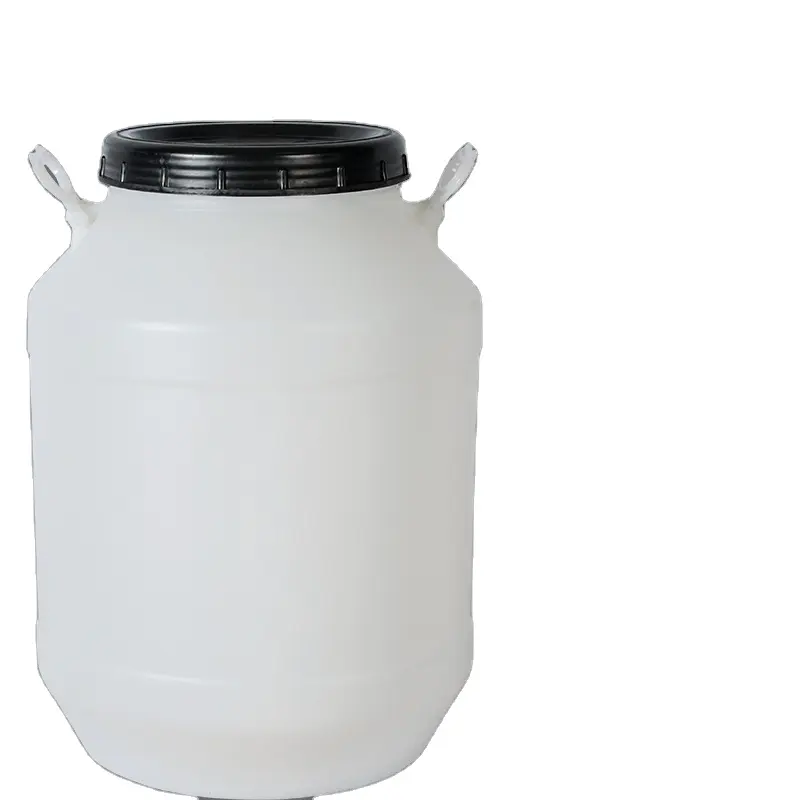 OEM Water Chemical food grade Plastic Barrels Dums 50 Liter 60L Barrels Drums With Screw Lid And 2 Handles