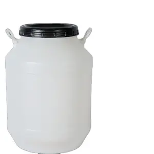 OEM น้ําเค<span class=keywords><strong>ม</strong></span>ีเกรดอาหารถังพลาสติกถัง 50 ลิตร 60L ถังถังพร้อ<span class=keywords><strong>ม</strong></span>ฝาเกลียวและ 2 ที่จับ - Product Image 1