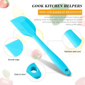 Heat Resistant Spatulas BBQ Spatula Scraper Spatula <b>Silicone</b> - Product Image 2