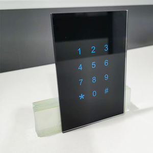 ألواح زجاجية مقواة مخصصة مقاومة للحرارة بطباعة حريرية سوداء، سماكة 1 مم و1.5 مم و2 مم و3 مم - Product Image 4