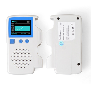 Monitor detak jantung Doppler janin portabel, Level medis dapat diisi ulang dengan dua metode mendengarkan - Product Image 3