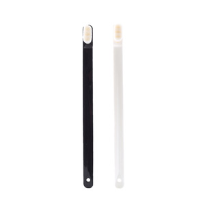 Pet Toothbrush For Dogs Pigs Alpacas Soft Bristles White And Black PPPBT Material - Product Image 2