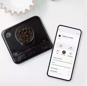 BOOKOO Coffee Electronic Scale Mini Smart Bluetooth-enabled Italian <b>Timer</b> Flow Rate High Precision 0.1g Aluminum Coffee Scale - Product Image 2