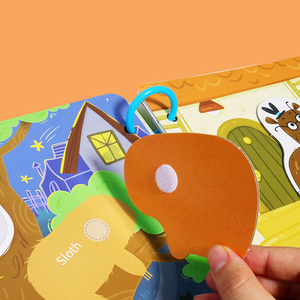 Autocollant Montessori pour enfants, jouets d'éveil éducatifs, silencieux et occupés, livres sensoriels d'apprentissage précoce pour enfants, garçons et filles - Product Image 5