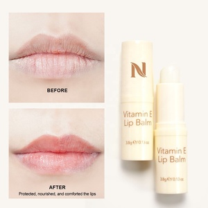 Logo personnalisé Traitement aux plantes Soin des lèvres Cire d'abeille Luxe Marque privée Réparation Ushas Vitamine E Baume à lèvres - Product Image 4