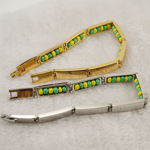 <span class=keywords><strong>Pulseras</strong></span> y Brazaletes <span class=keywords><strong>de</strong></span> Moda Santería Babalawo Orula Ilde Laminado en Oro Pulsera <span class=keywords><strong>de</strong></span> Orula <span class=keywords><strong>de</strong></span> Acero Inoxidable con Cuentas Ocultas - Product Image 6