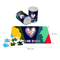Sportthema papier puzzelbord op maat OEM-drukwerk voor schoolactiviteiten prijs promotionele evenementen weggeefactie