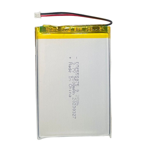 505573 555075 KC Certificated Lithium Polymer Battery 3.7v 2500mAh Li-polymer Battery for Tablet