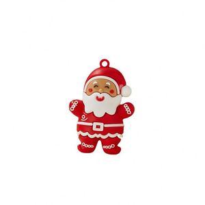 Colgante de PVC de dibujos animados para Navidad, nueva serie navideña, accesorios para llaveros, muñeco de nieve, casa de nieve, plástico blando - Product Image 2