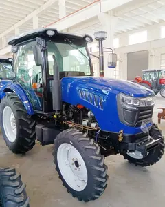 Trator 40 hp 4wd de porcelana com cabine aquecido para agropecuária