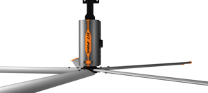 Ventilateur de plafond HVLS RTFANS à économie d'énergie, 14ft, 16ft, 11ft, 220V/380V, haute capacité, pour usine, entrepôt, salle de sport, options de taille 3.3 /4. - Product Image 4
