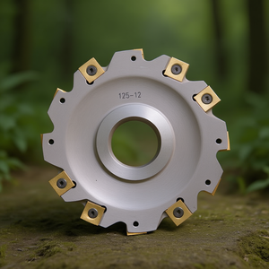 Outil de fraisage à plaquettes de coupe et de rainurage 125 12 avec pointes en carbure pour l'usinage des métaux - Product Image 3