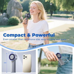 Factory Wholesale High Quality Handheld Mini <b>Cooling</b> Cold Air Cooler <b>Ice</b> <b>Fan</b> With <b>Ice</b> Water - Product Image 2