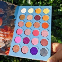 72 couleurs 3 couches de haute qualité Private Label Palette de fards à paupières livre petite commande personnalisée