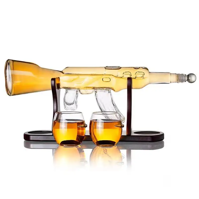 Glas Ak47 Dekan ter Whisky Dekan ter Set Hot Selling Hochwertiger bleifreier Kristall Whisky Glas Whisky Spender