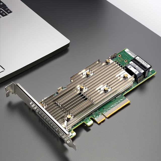 MegaRAID SAS 9460-8i Low Profile Storage Controller 8-Channel SATA/SAS 12Gb/s 1200 MBps RAID 0 1 5 6 10 50 JBOD for PCIe PCs